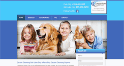 Desktop Screenshot of lundstromcarpetcare.com